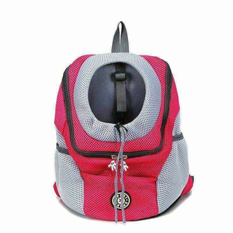 Dog Front Carrier Backpack Puppy Travel Mesh Pet Dog Carrier Backpack - Image 2