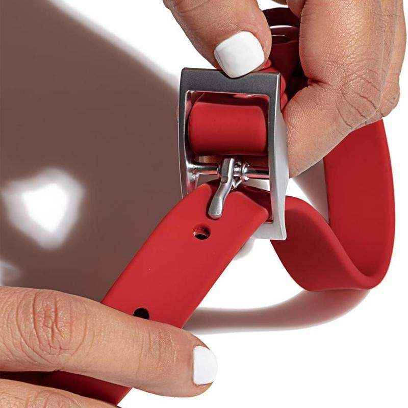 PVC Waterproof Dog Collar Black Designer Dog Collars - Image 5