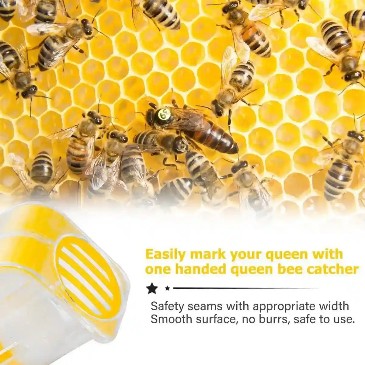 Queen Bee Marker Bottle Durable Beekeeping Tool for Safe Marking - Image 12