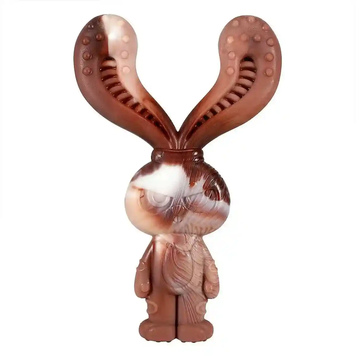 Rabbit-Shaped Dog Chew Toy with Beef Flavor for Large Breeds - Image 3