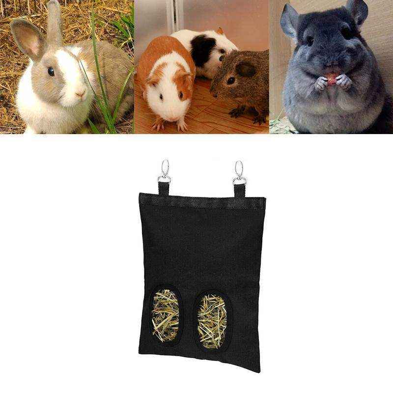 Efficient Rabbit Hay Feeder Bag for Tidy Feeding - Image 10