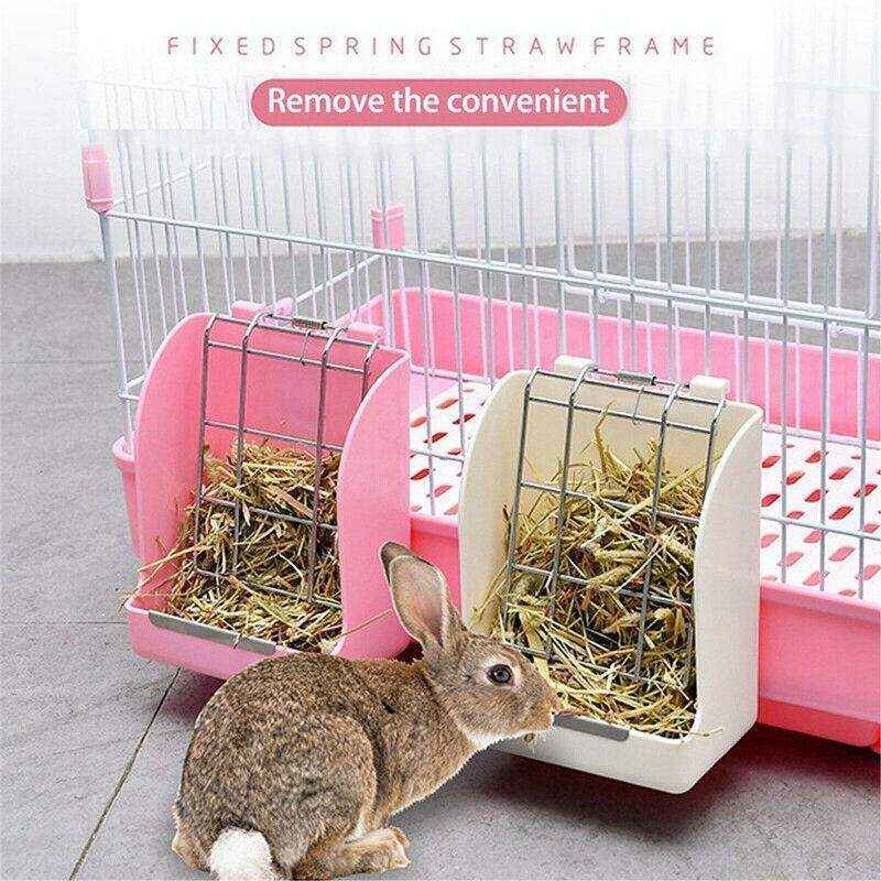 Efficient Pet Rabbit Hay Feeder 19*9*14cm - Image 11