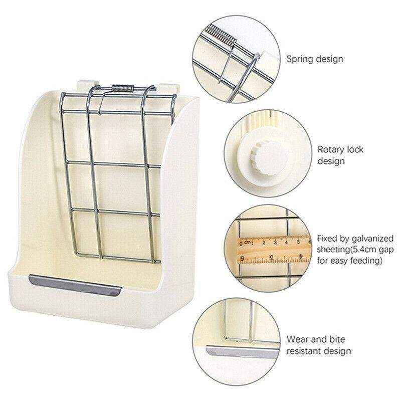 Efficient Pet Rabbit Hay Feeder 19*9*14cm - Image 5