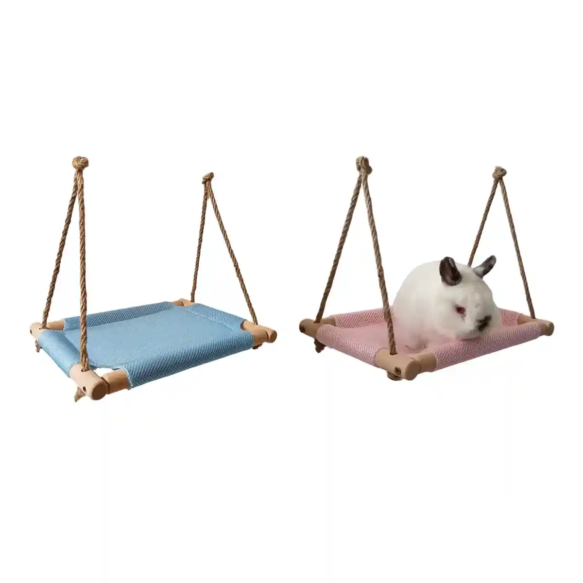 Rabbit Summer Breathable Mesh Hammock - Image 2