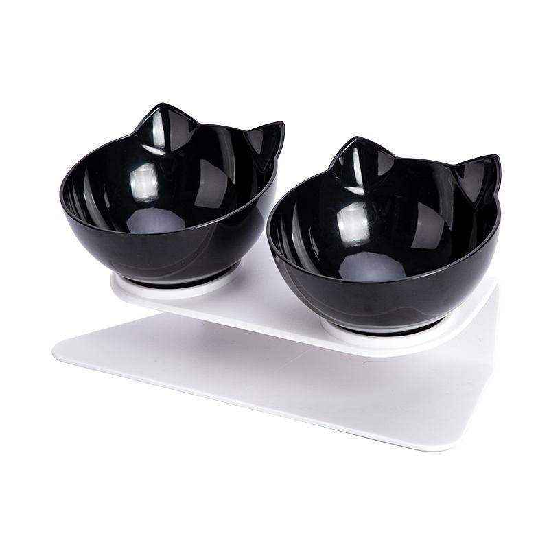 Pet Feeding Double Bowl With Bracket - Image 14