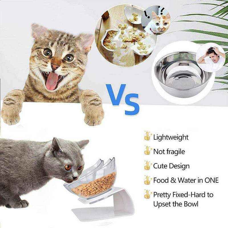 Pet Feeding Double Bowl With Bracket - Image 7