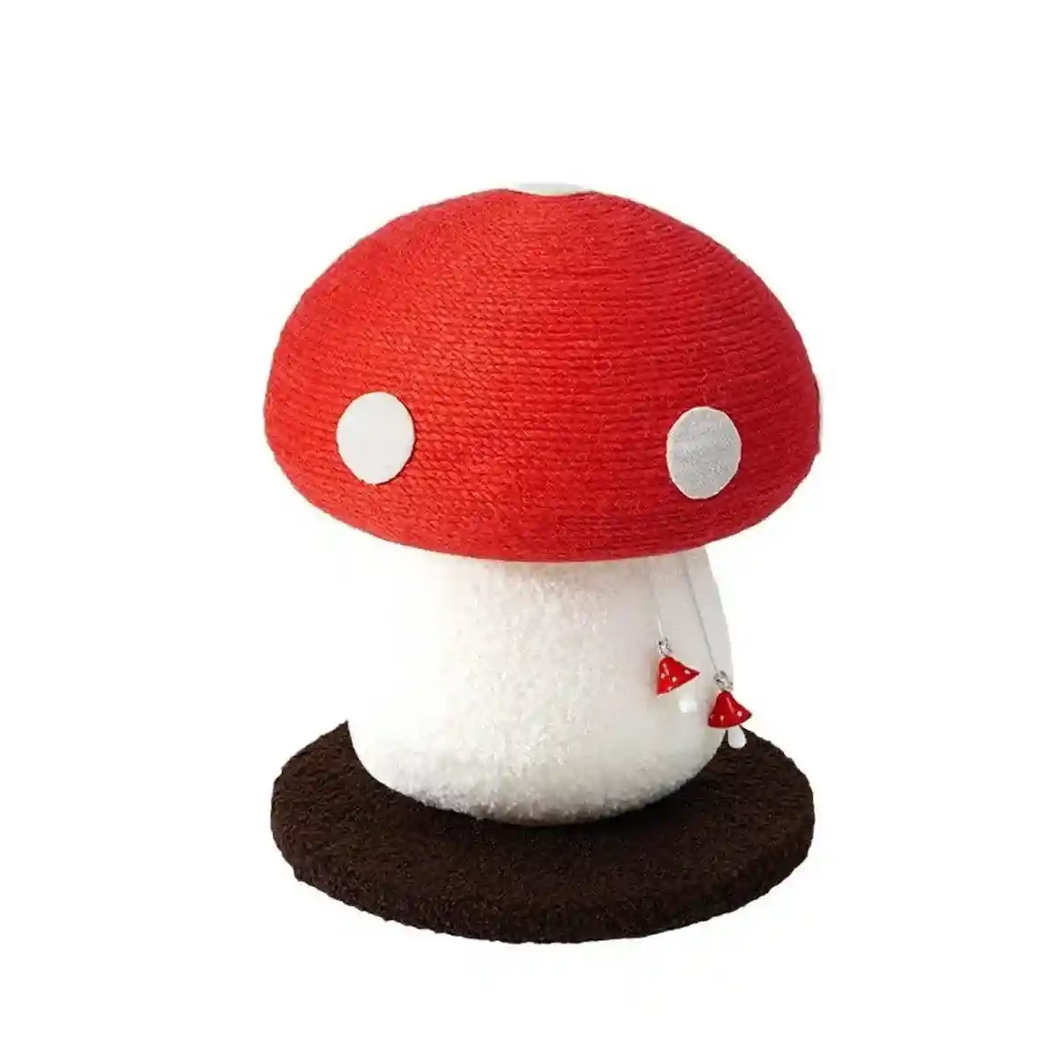 Red Mushroom Cat Climbing Rack Sisal Scratching Post for Cats - Image 7
