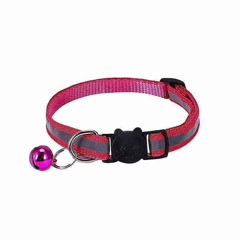 Pet Collar With Reflective Stripe Light Up Collars 12 Colours - Image 16