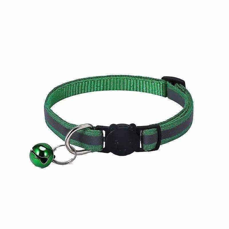 Pet Collar With Reflective Stripe Light Up Collars 12 Colours - Image 20