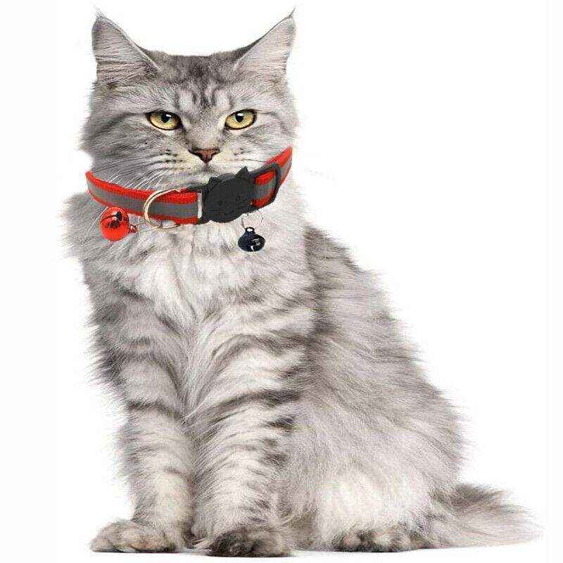 Pet Collar With Reflective Stripe Light Up Collars 12 Colours - Image 3