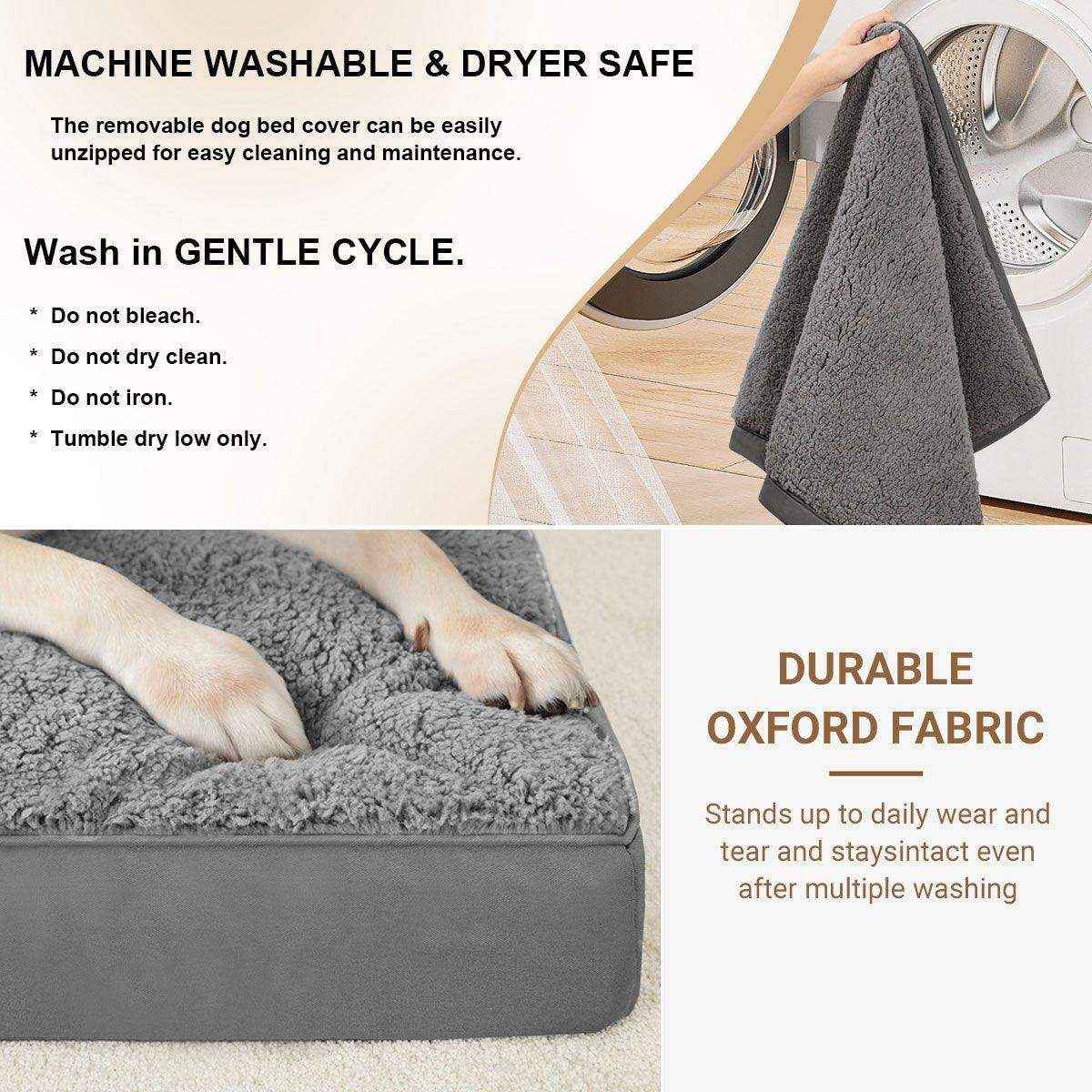 Removable Washable Waterproof Pet Mattress Anti-Bite Cushion Sleeping Dog Mat - Image 13