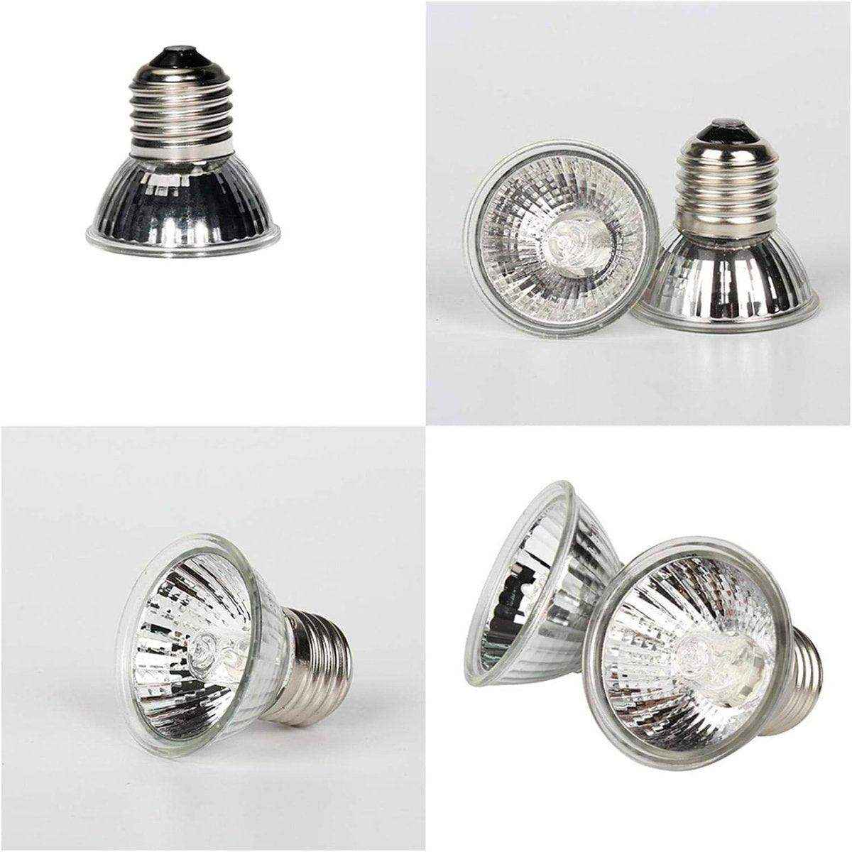 3PCS Reptile Heating Light Bulb UVA+UVB Tortoise Turtle Lizard UV Basking Lamp - Image 10