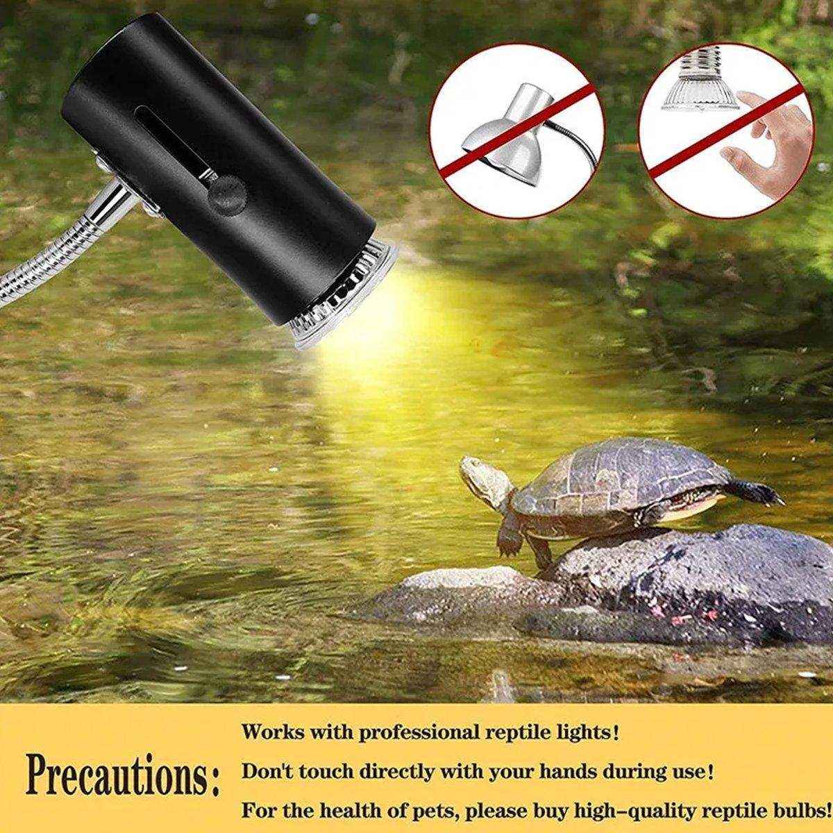 3PCS Reptile Heating Light Bulb UVA+UVB Tortoise Turtle Lizard UV Basking Lamp - Image 14