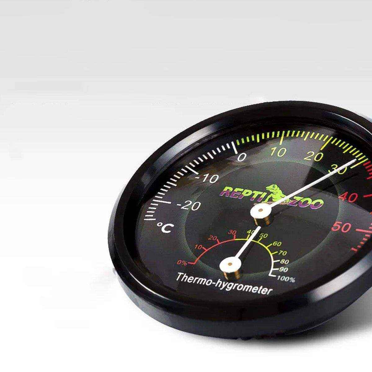 Reptile Thermometer Hygrometer for Terrariums Lizard Snake Tortoise Frog Habitat - Image 11
