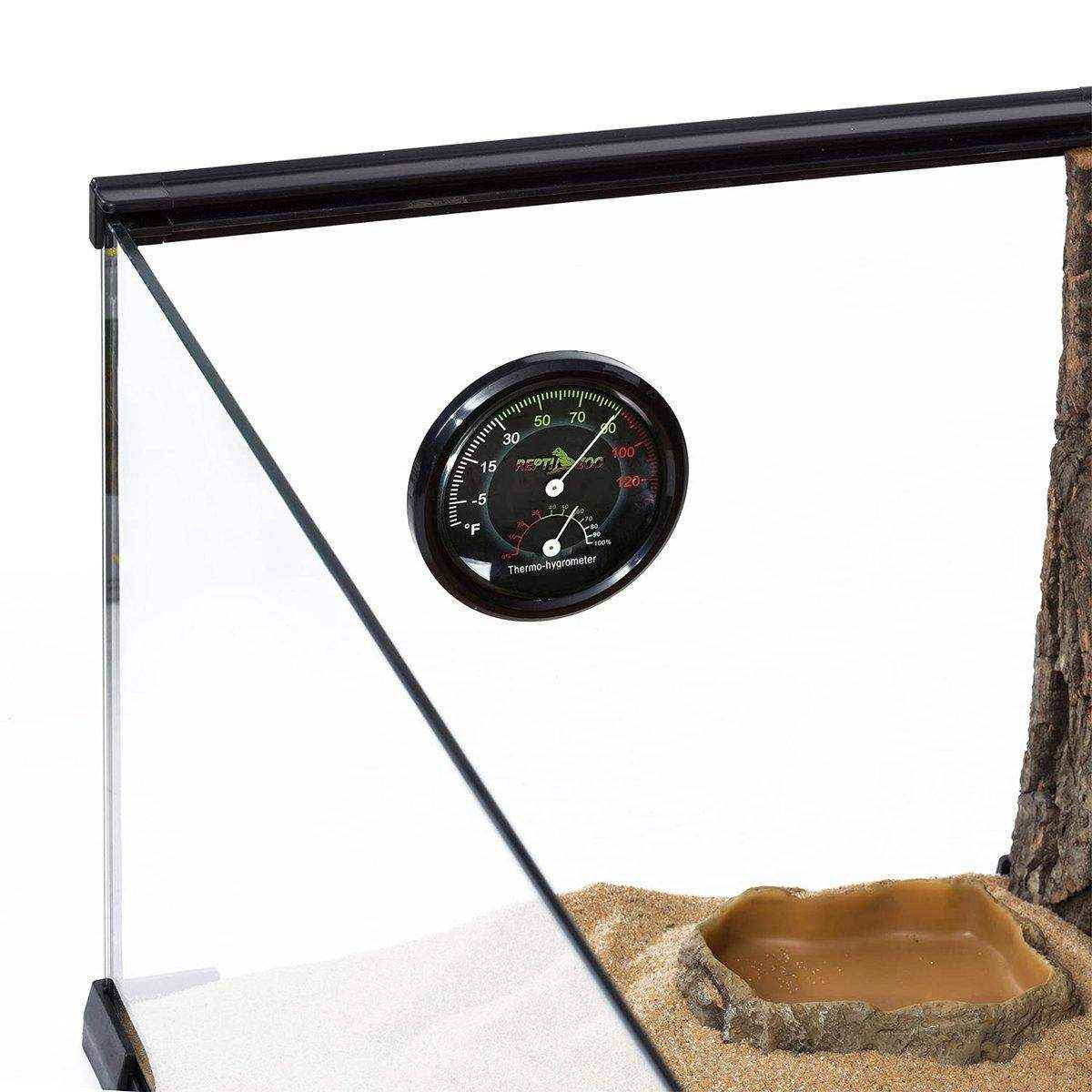 Reptile Thermometer Hygrometer for Terrariums Lizard Snake Tortoise Frog Habitat - Image 9