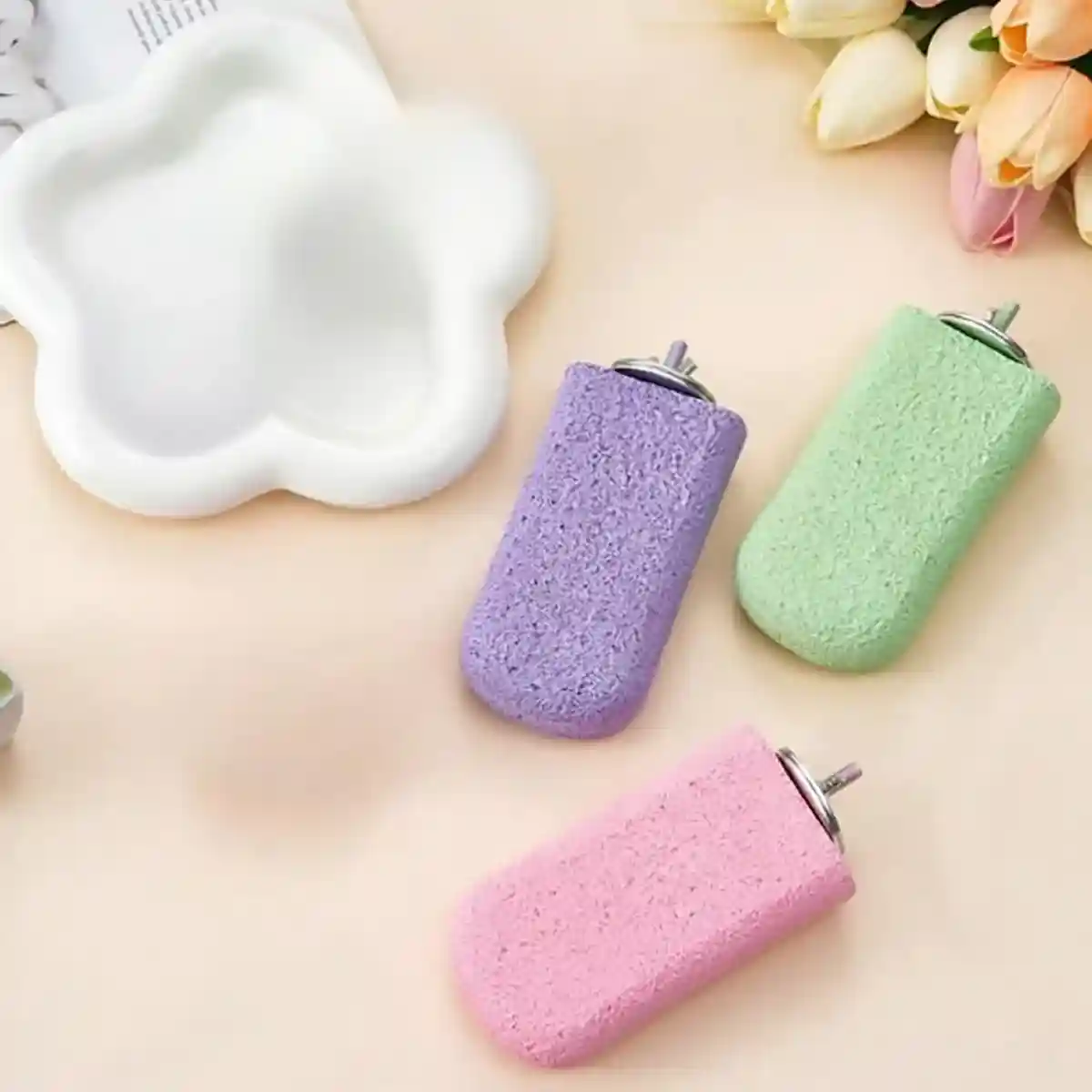 Ice Cream Resin Bird Grinding Perch for Parrots and Small Birds - Image 6