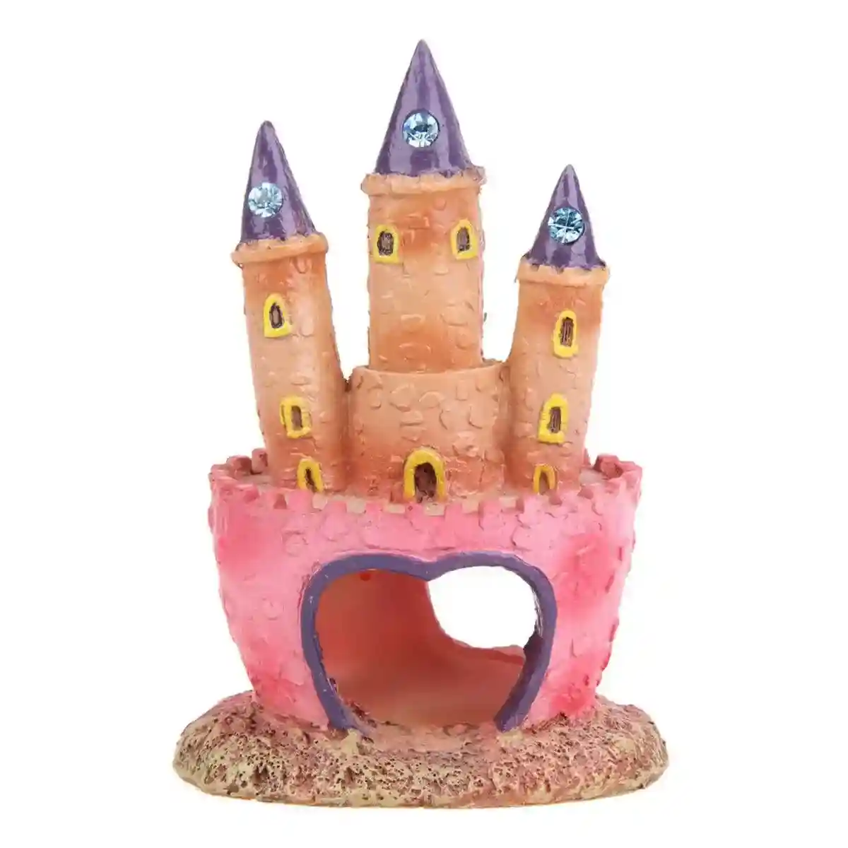 Resin Castle Aquarium Ornament Decorative Fish Tank Hideout - Image 3