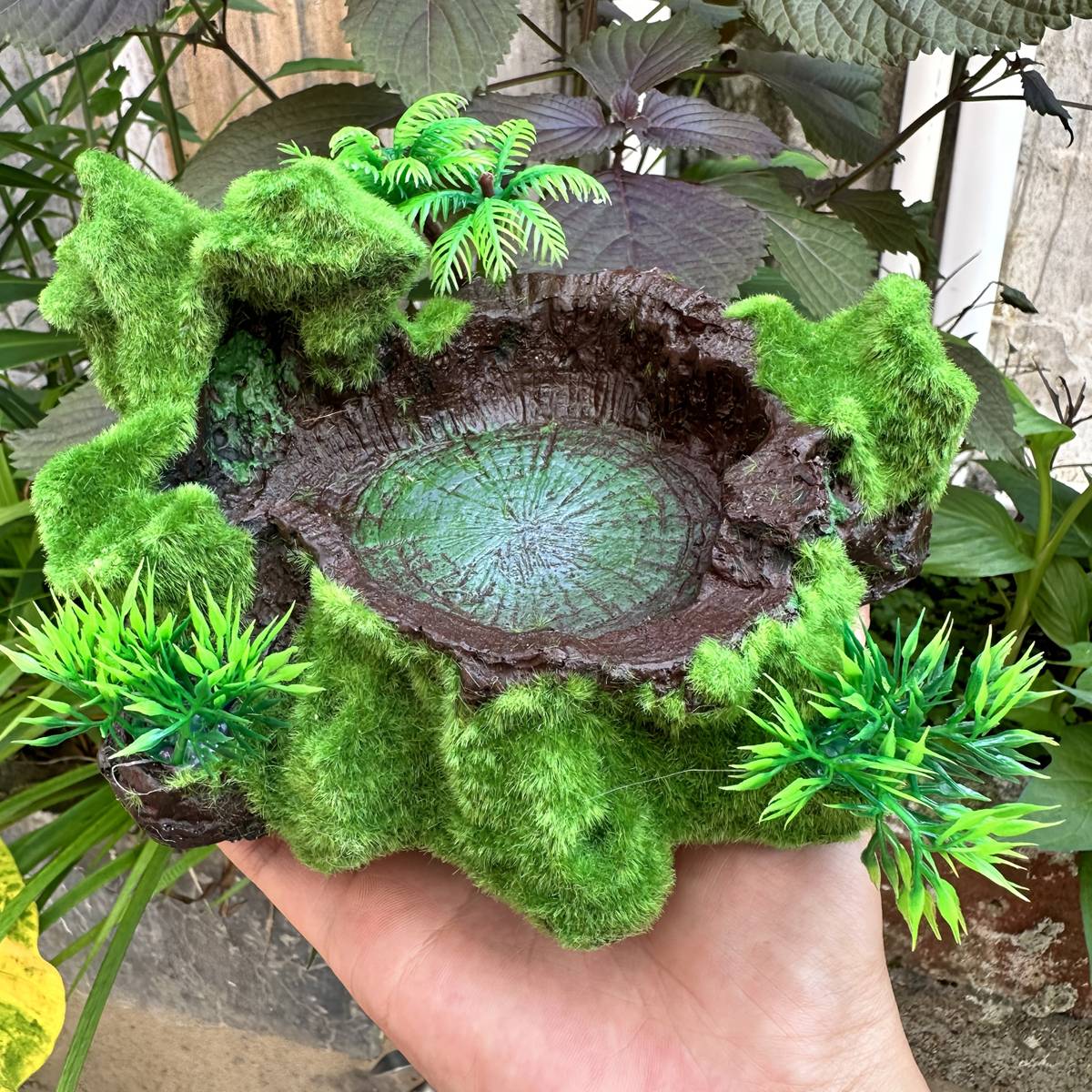 Resin Reptile Water Bowl Feeding Dish - Image 4