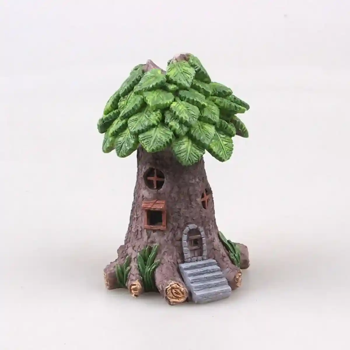 Resin Small Green Tree for Aquariums & DIY Landscapes Realistic Decoration - Image 9