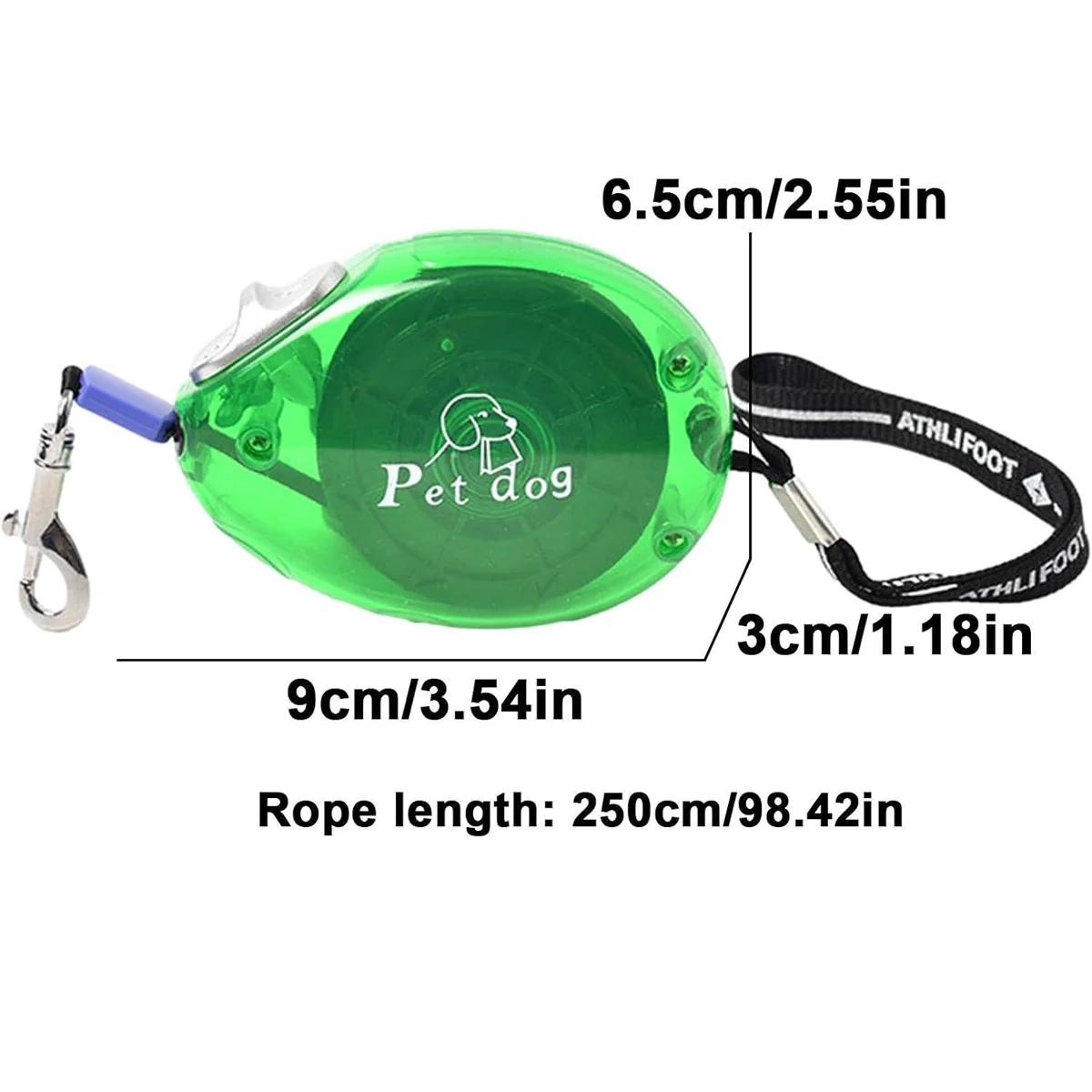 Retractable Dog Leash With One-Button Lock - Image 7