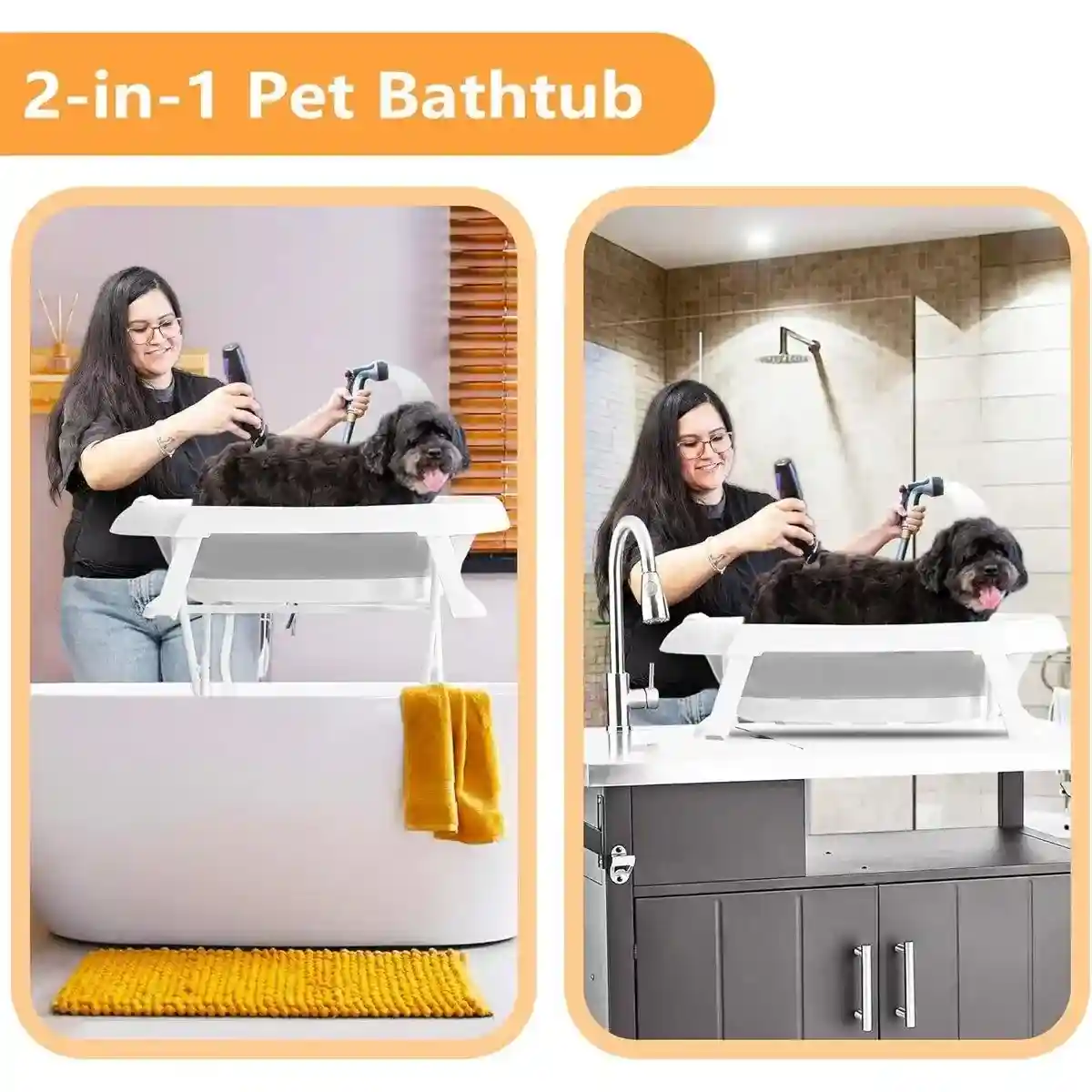 Retractable Folding Pet Bathtub - Image 5