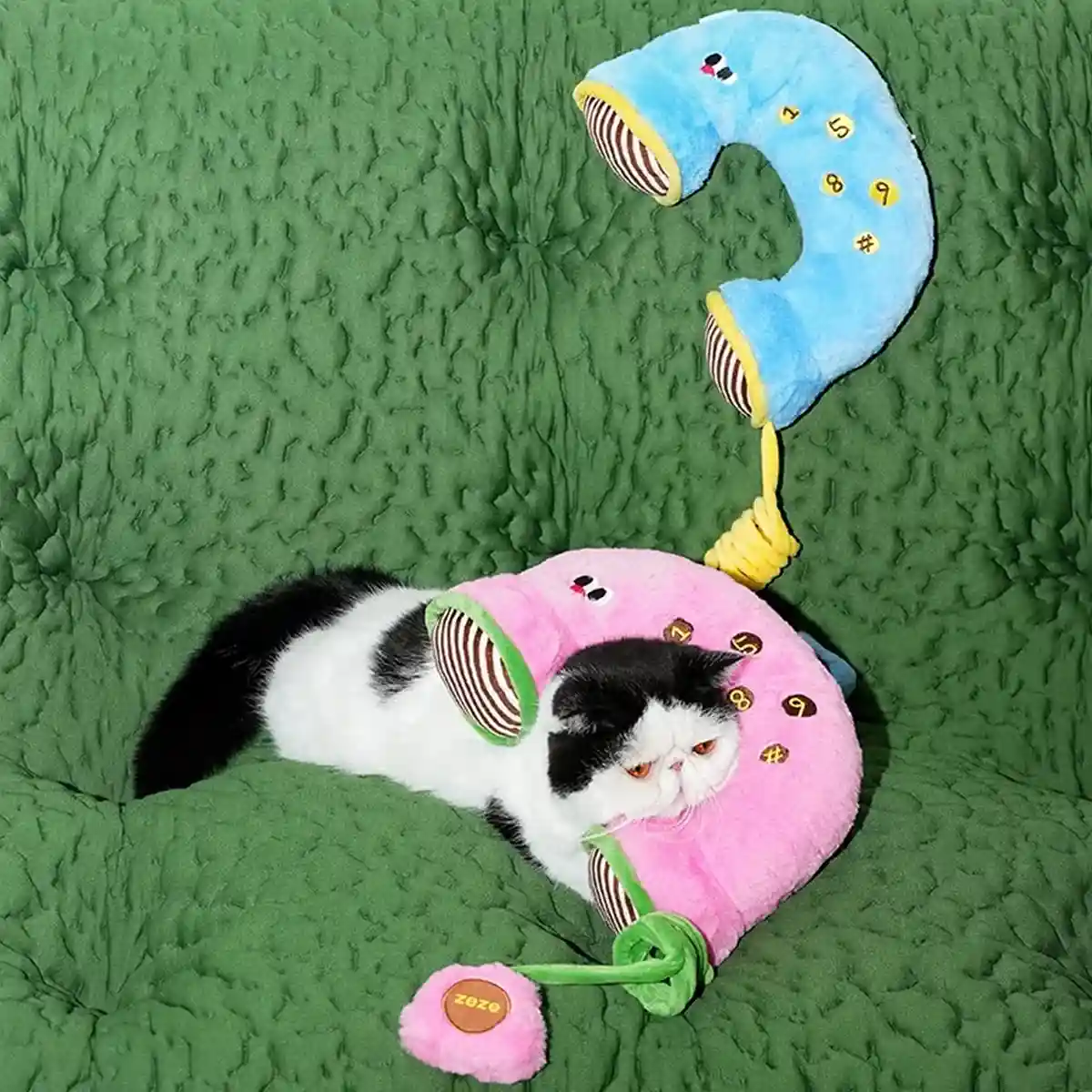 Retro Phone Dog Plush Toy - Image 10