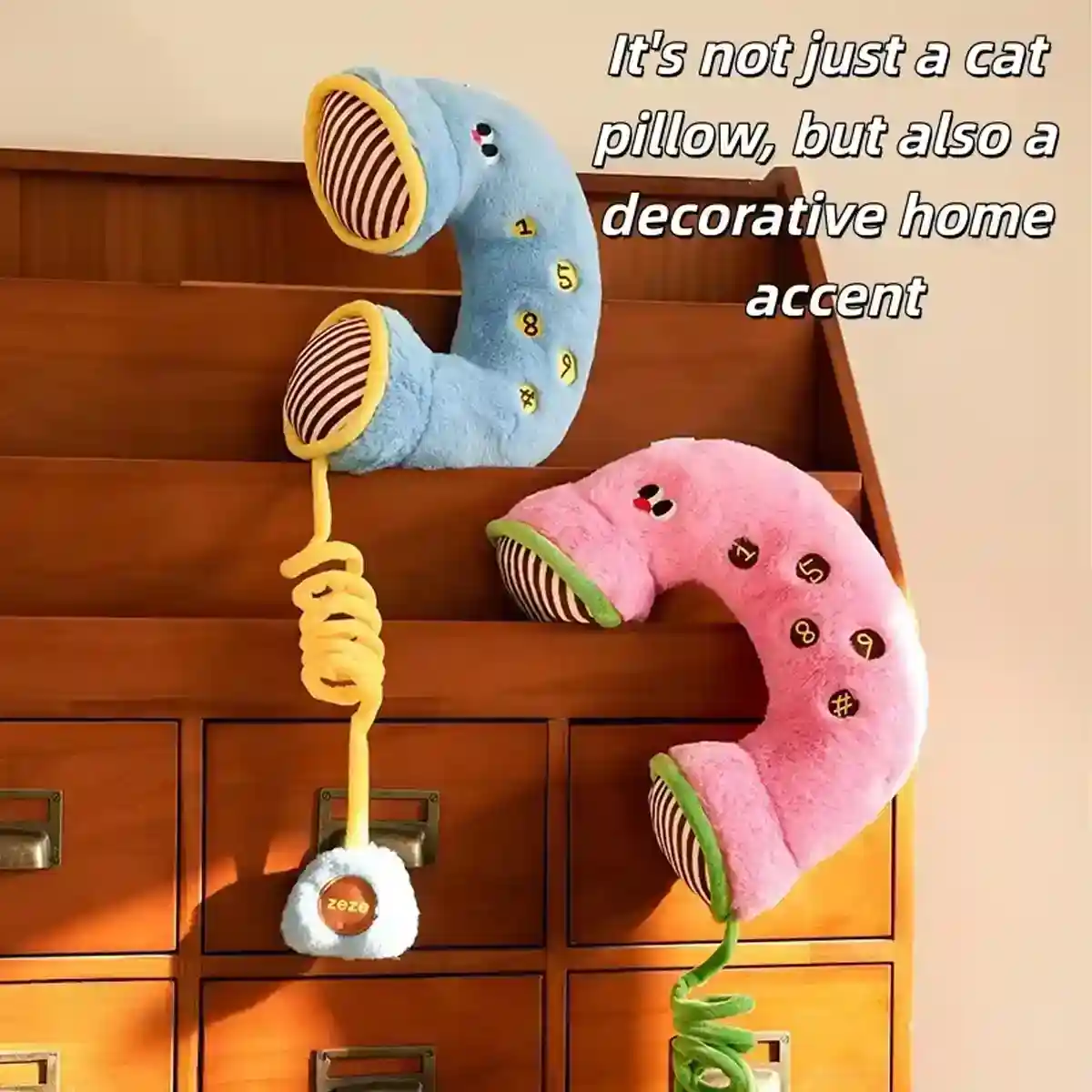 Retro Phone Dog Plush Toy - Image 4