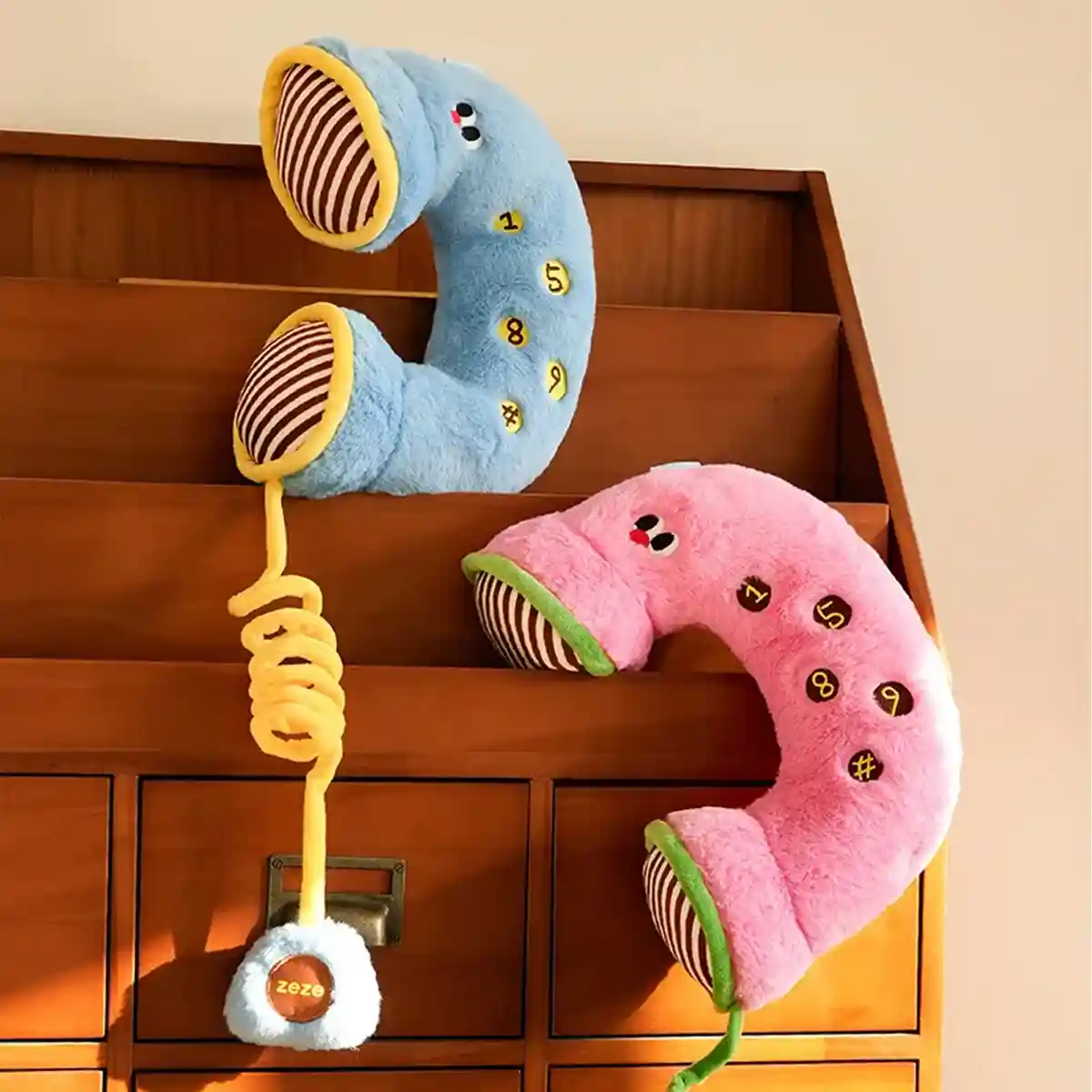 Retro Phone Dog Plush Toy - Image 6