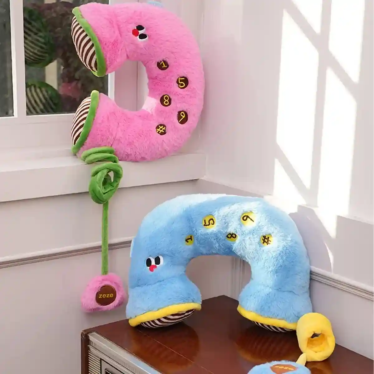 Retro Phone Dog Plush Toy - Image 9