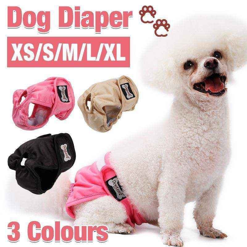 Female Dog Puppy Nappy Diapers Wrap Band Sanitary Pants Underpants XS-XL - Image 12