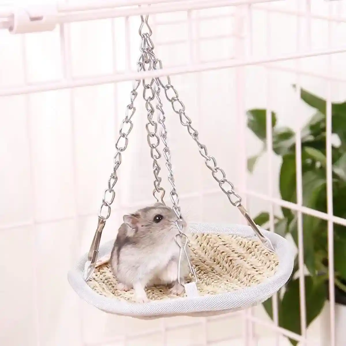 Reversible Hanging Hamster Toy Hammock for All Seasons - Image 7
