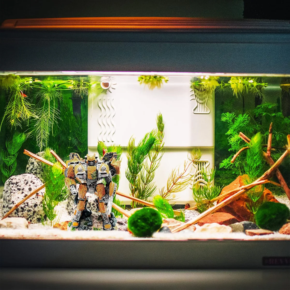 Robotic Aquarium Ornament Resin Fish Tank Decoration - Image 10