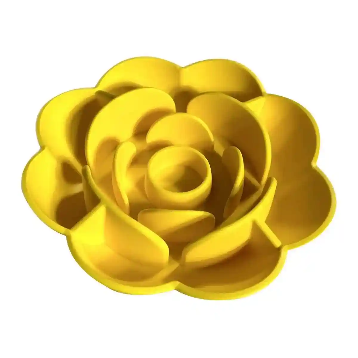 Rose-Shaped Slow Feeder Dog Bowl with Non-Slip Suction Base - Image 14
