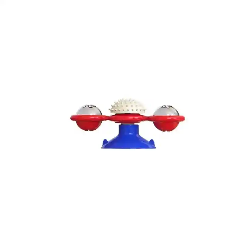 Rotating Cat Treat Dispenser Toy with Suction Cups - Image 18