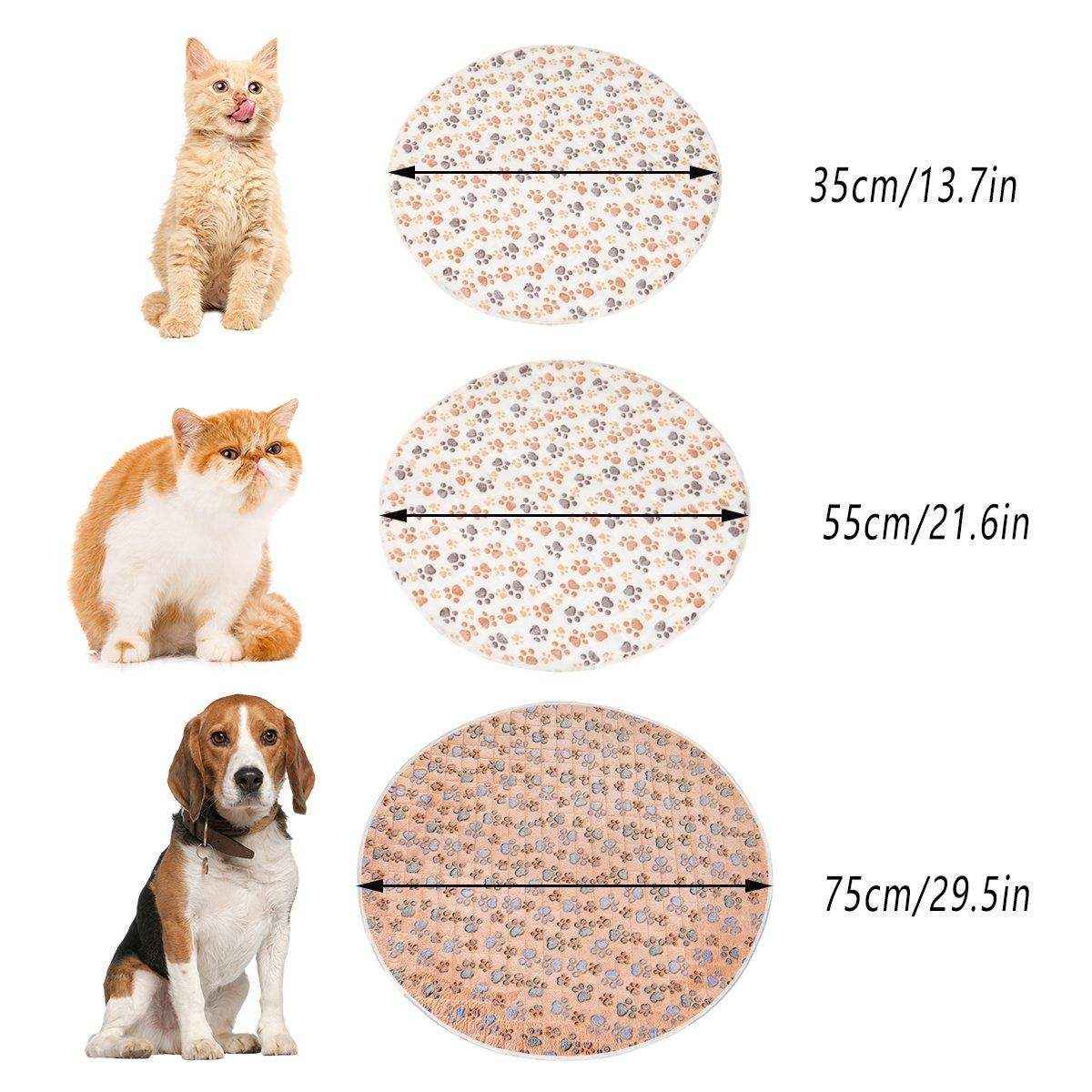 Round Waterproof Dog Pad Breathable & Non-Slip for Pets - Image 12
