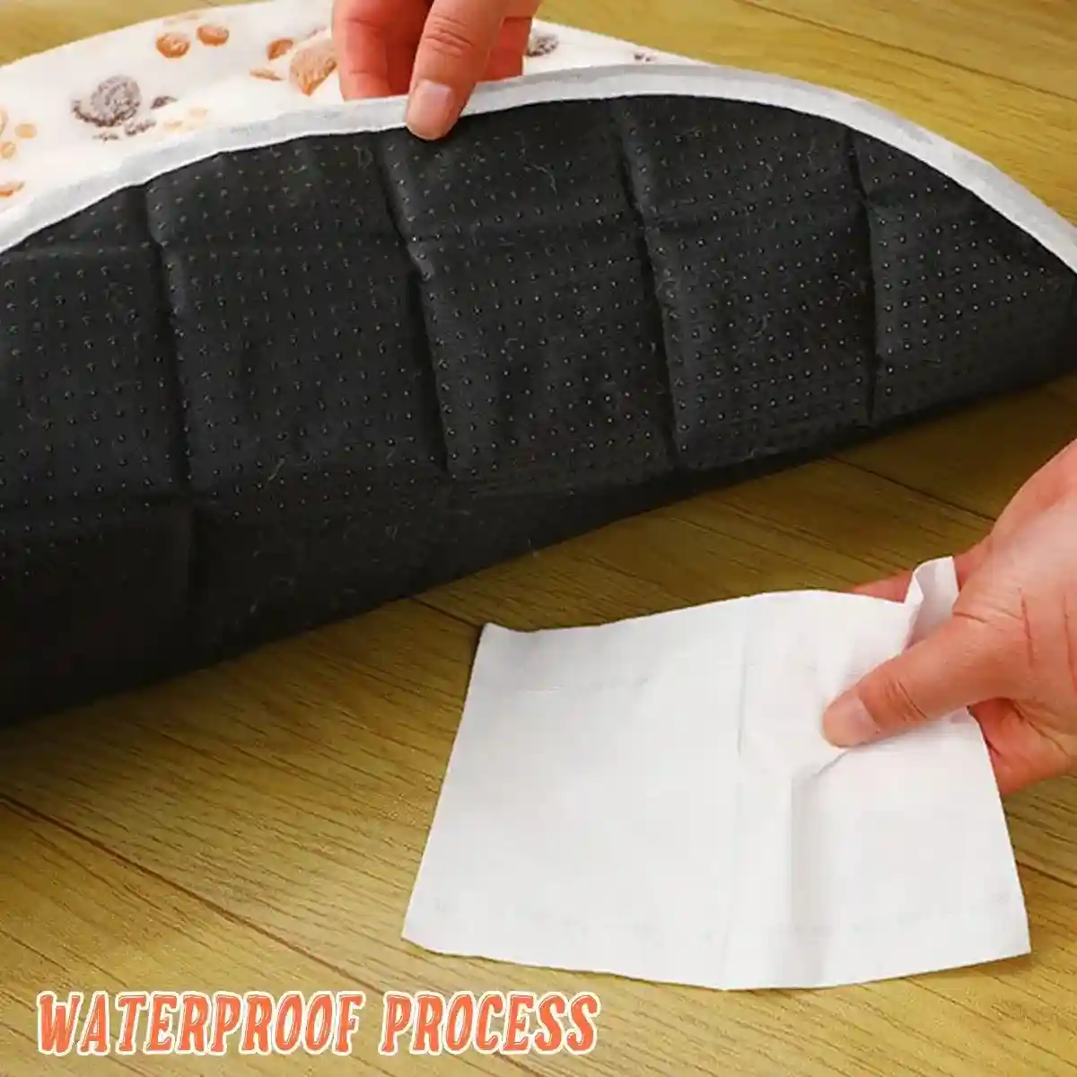 Round Waterproof Dog Pad Breathable & Non-Slip for Pets - Image 7