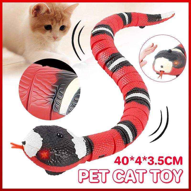 Smart Sensing Rubber Snakes Toy For Cats - Image 2