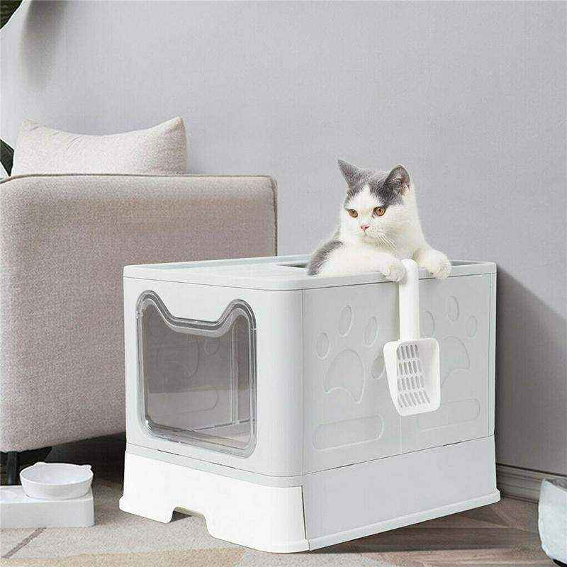Hooded Enclosed Cat Litter Box - Image 6