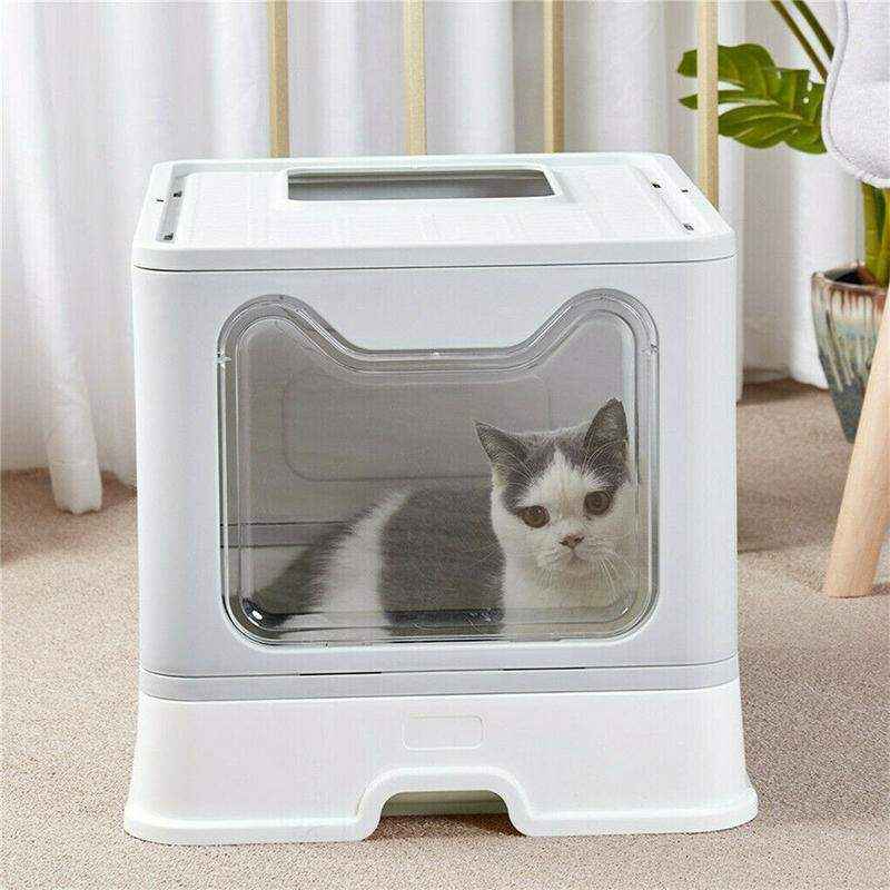 Hooded Enclosed Cat Litter Box - Image 7