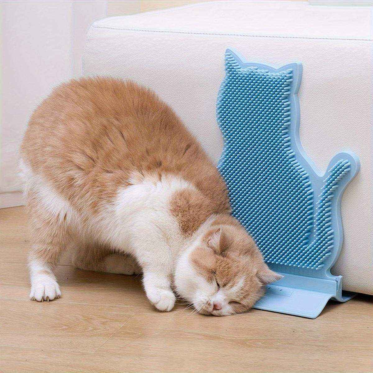 Self-Grooming Cat Hair Scraper Fixed Massage Brush for Shedding - Image 11