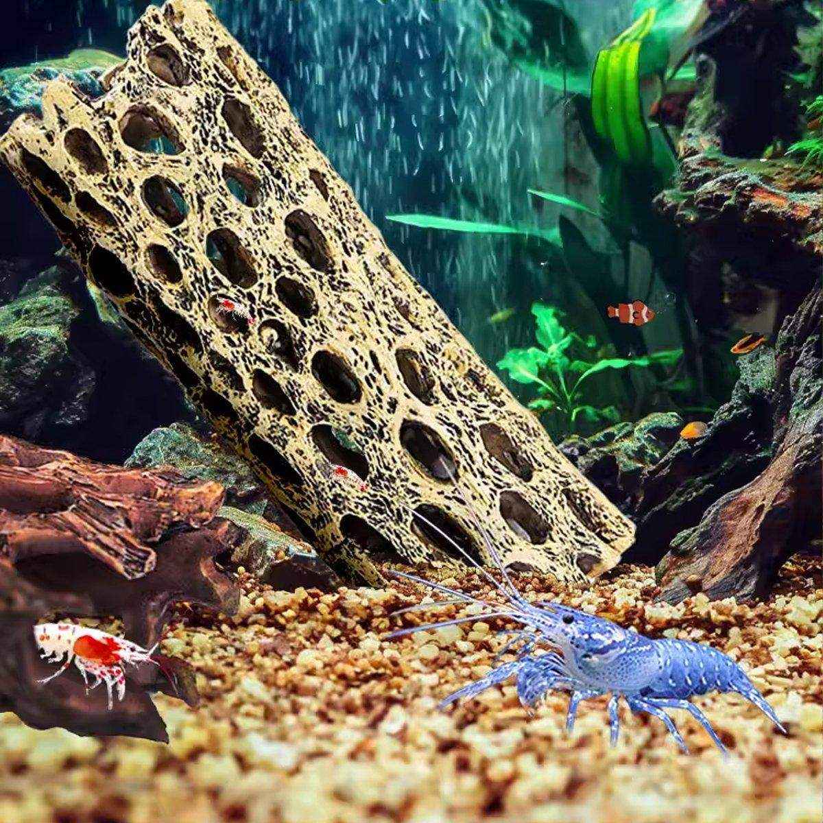 Creative Shrimp House Decoration Aquarium Castle Fish and Shrimp Escape Tank - Image 11