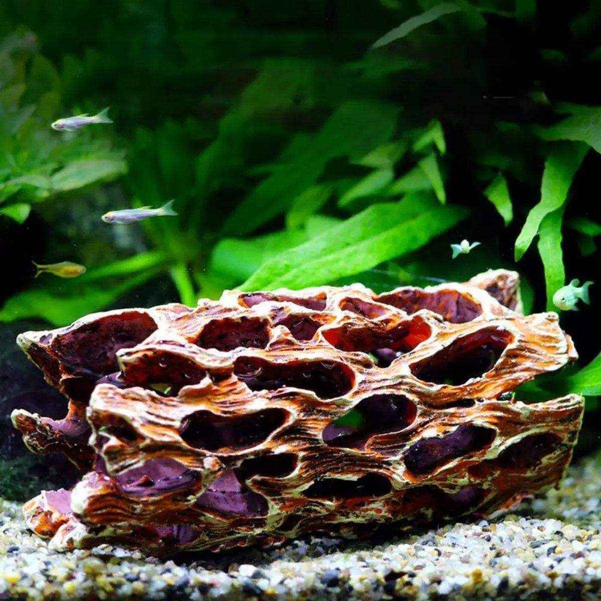 Creative Shrimp House Decoration Aquarium Castle Fish and Shrimp Escape Tank - Image 13