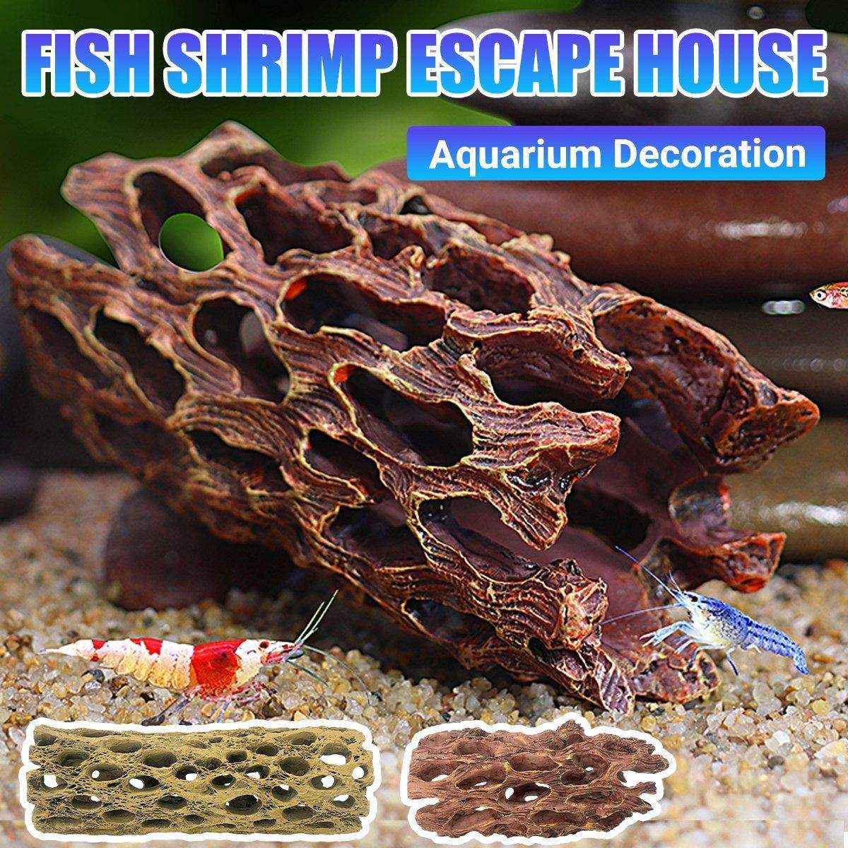 Creative Shrimp House Decoration Aquarium Castle Fish and Shrimp Escape Tank - Image 2