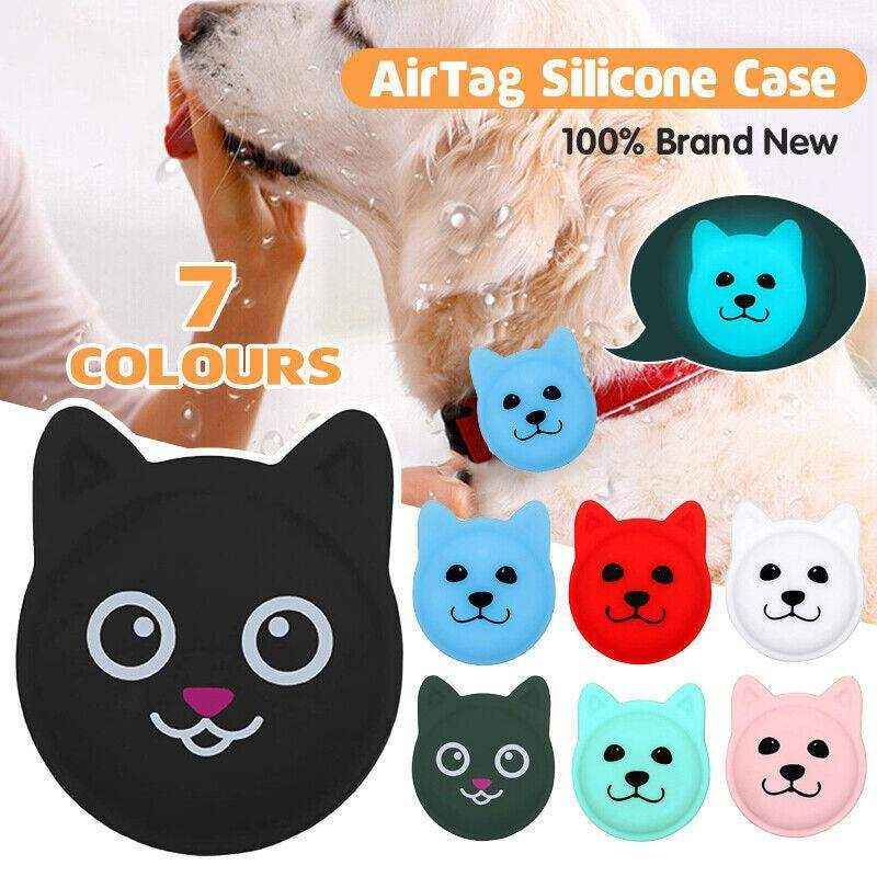 Durable Silicone Airtag Case for Pet Collars 7 Colours - Image 3