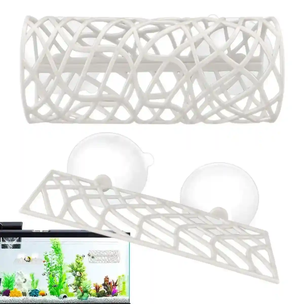 Silicone Fish Hiding Tunnel for Small Fish & Shrimp - Image 12