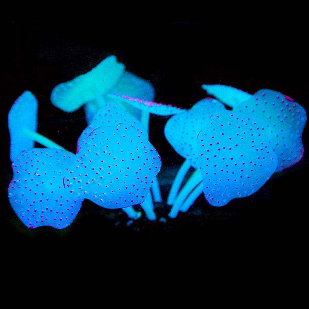 11 Leaf Silicone Artificial Fish Tank Aquarium Coral Plant Decoration Artificial Aquarium Plants - Image 11