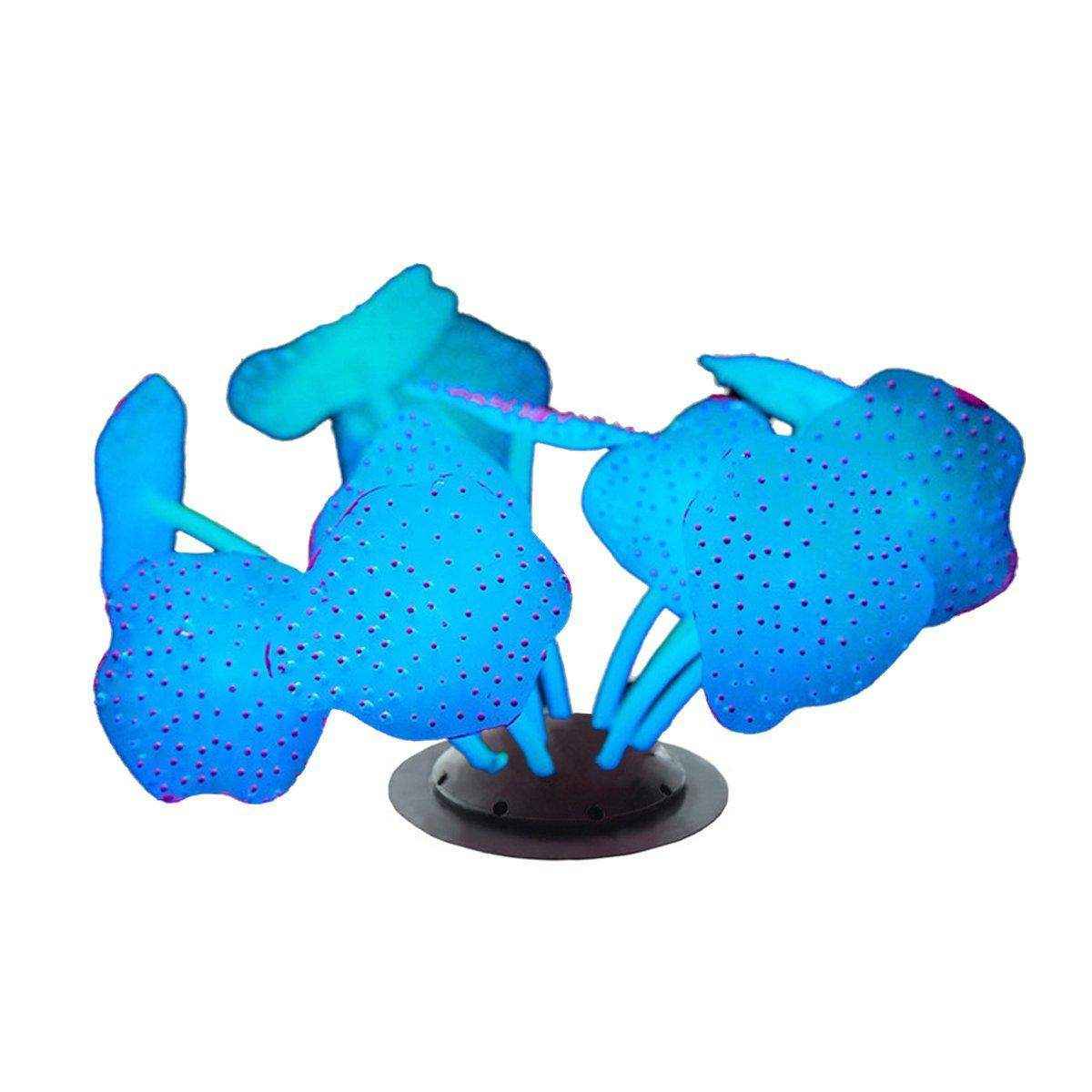 11 Leaf Silicone Artificial Fish Tank Aquarium Coral Plant Decoration Artificial Aquarium Plants - Image 16