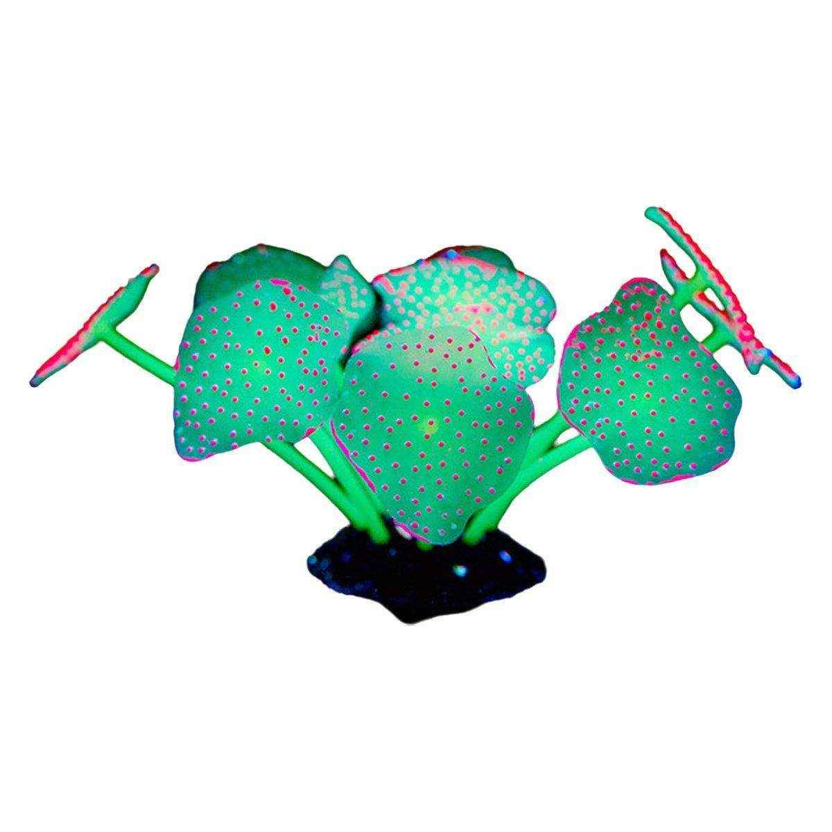 11 Leaf Silicone Artificial Fish Tank Aquarium Coral Plant Decoration Artificial Aquarium Plants - Image 17