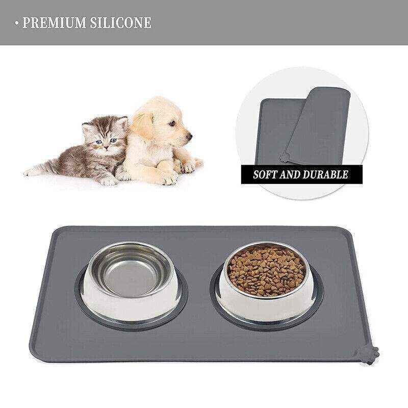 Qttie Silicone Feeding Food Mat 4 Colours 48*30cm - Image 7