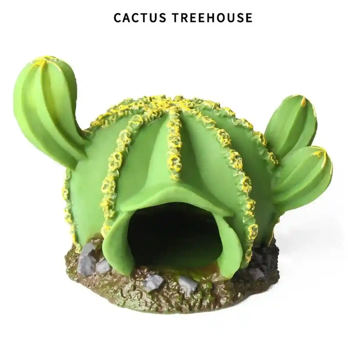 Simulation Cactus Tree Aquarium Ornament Desert Plant Decor for Fish Tank House - Image 4